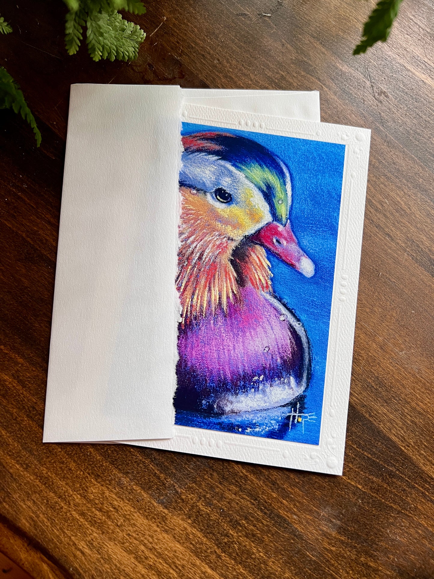 Mandarin Duck card