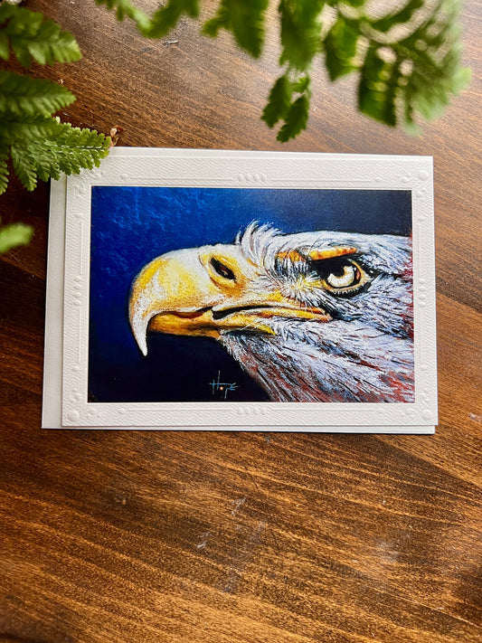 Bald Eagle Study card